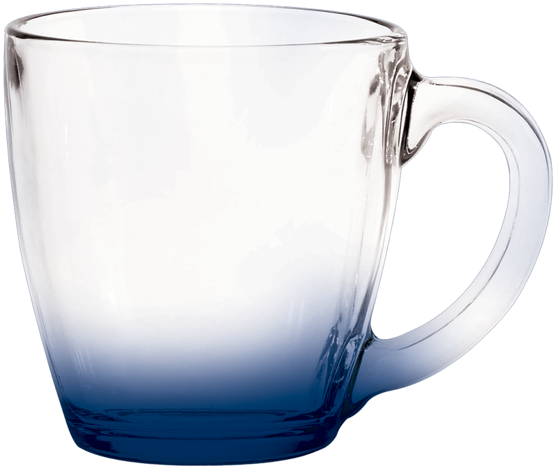 16 oz. Glass Bistro Coffee Mug 58