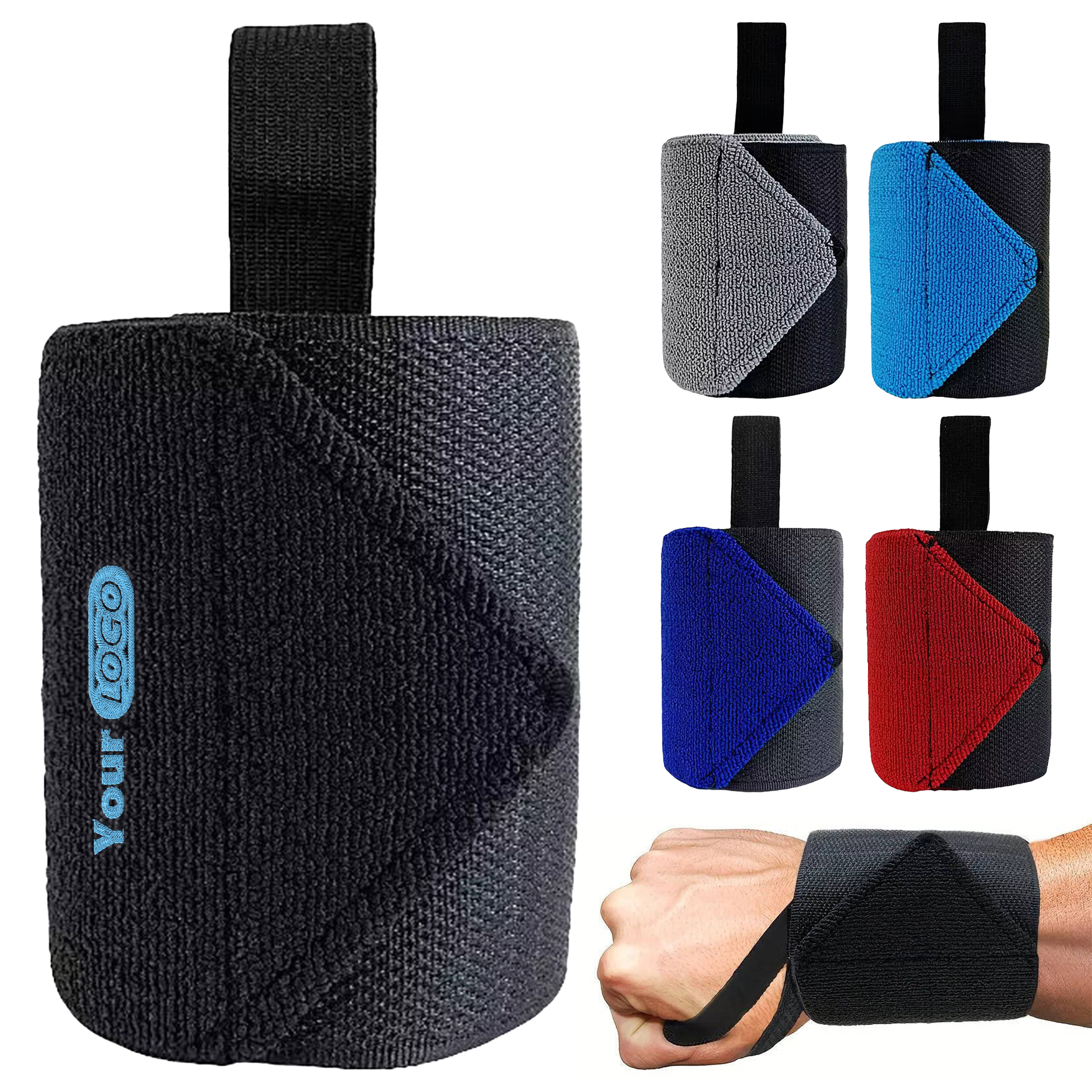 Nylon Solid Color Wrapped Wrist Strap 6