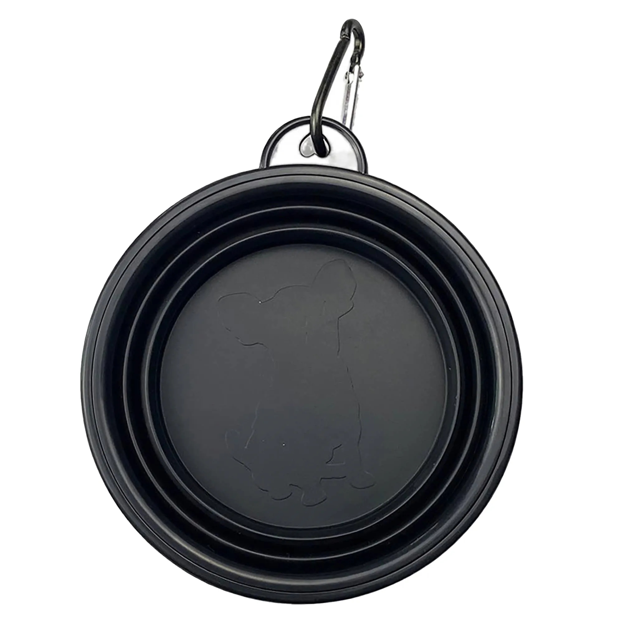 12 oz Portable Pet Bowl With Hook 14