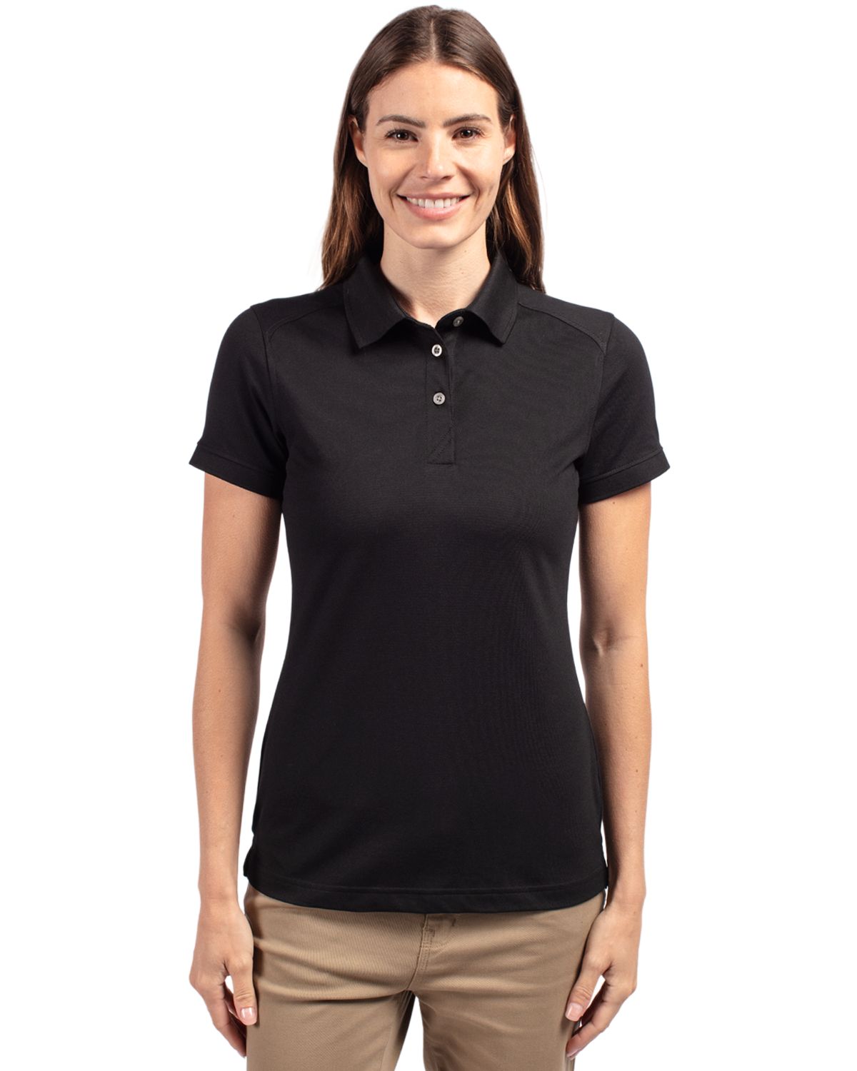 Advantage Eco Tri-Blend Pique Womens Polo