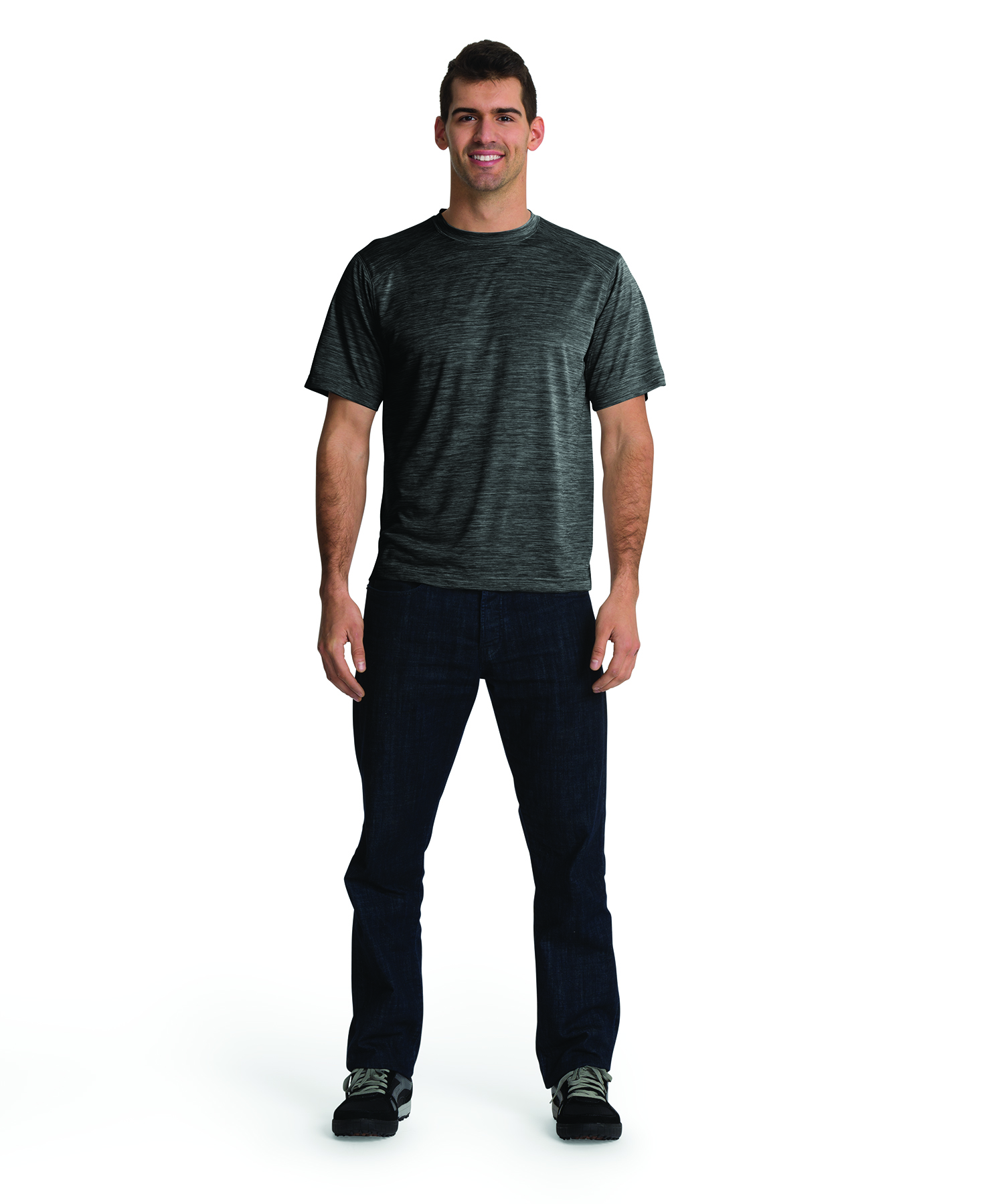 Men's Space Dye Performance Tee