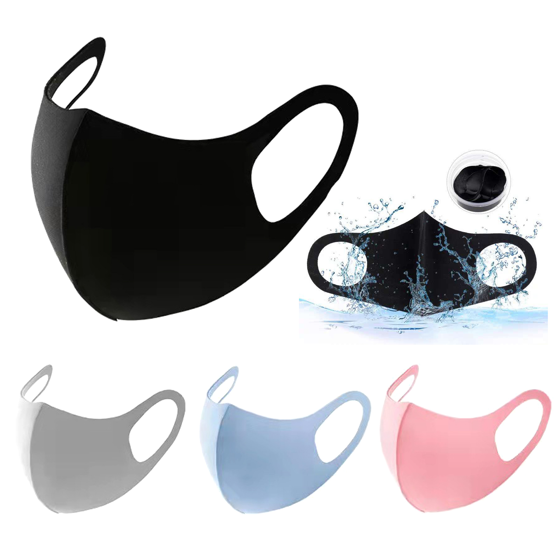 Unisex Fashion Washable Face Mask 3