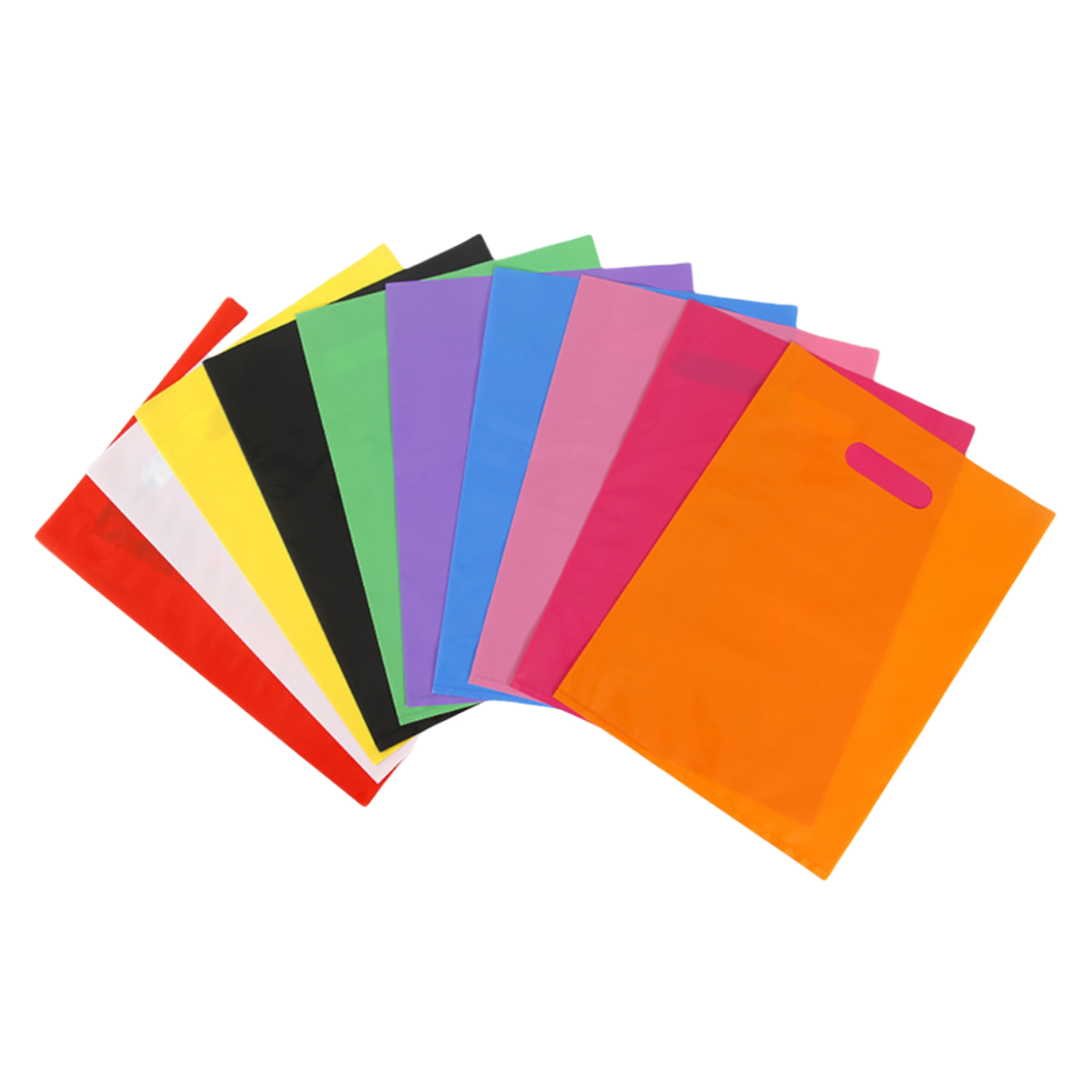 Reusable Plastic DieCut Handle Shopping Bag 3