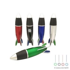4 Colors Rocket Shaped Pen 10