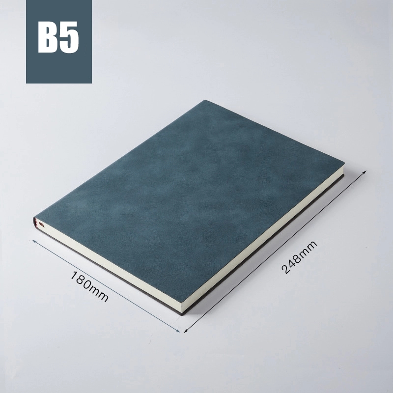 PU Leather A6/A5/B5 Business Travel Journal Diary Notebook 5