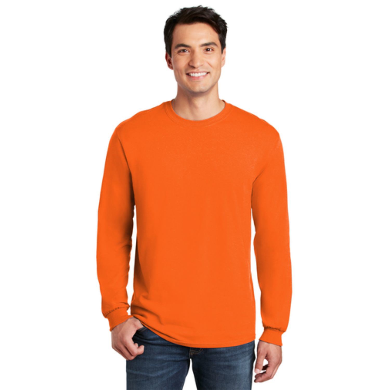 Gildan® - Heavy Cotton™ 100% Cotton Long Sleeve T-Shirt 6