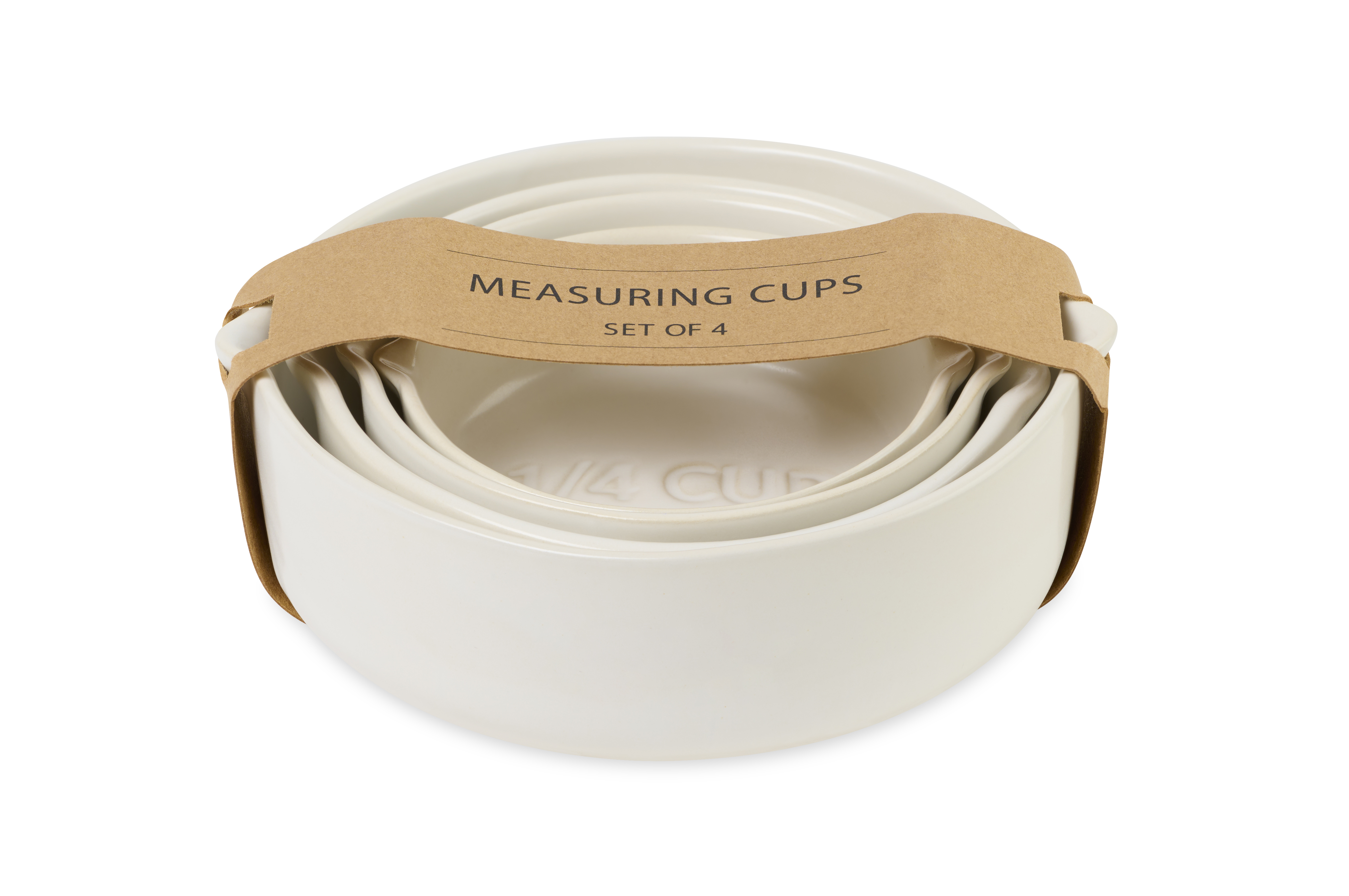 Be Home® Brampton Nested Stoneware Measuring Cups 2