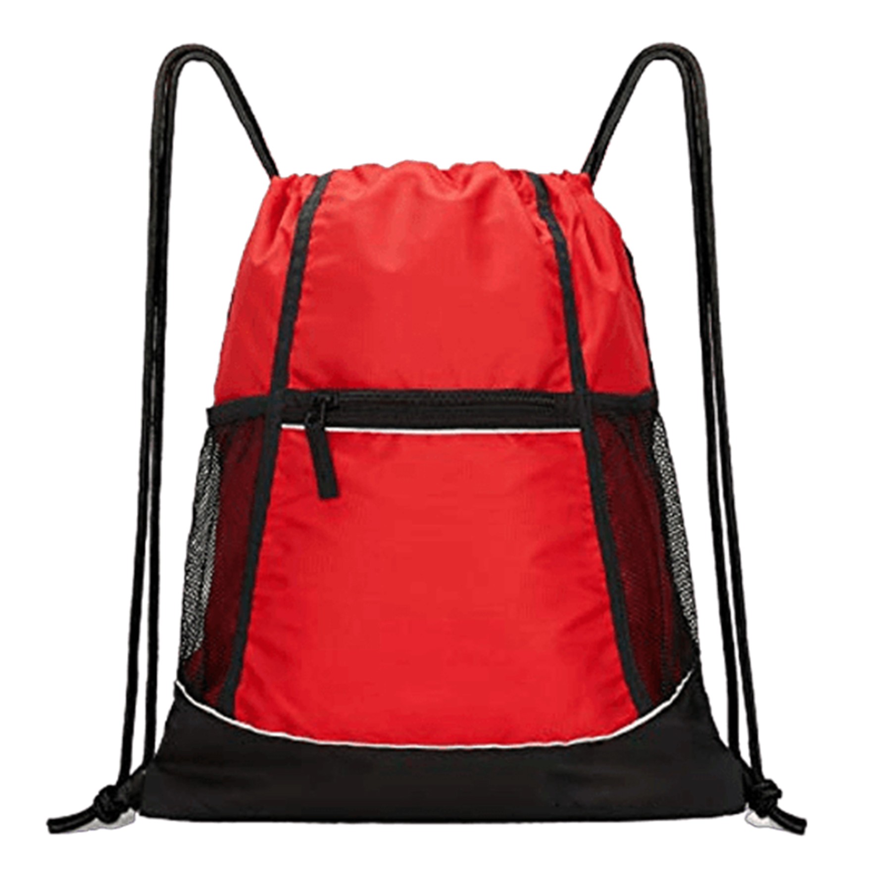 14.57X17.5 Inch Nylon Drawstring Backpack 3