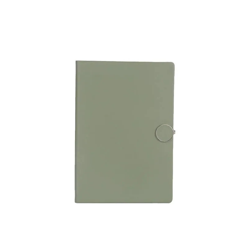 Round Buckle Notebook Business Magnetic Book 4