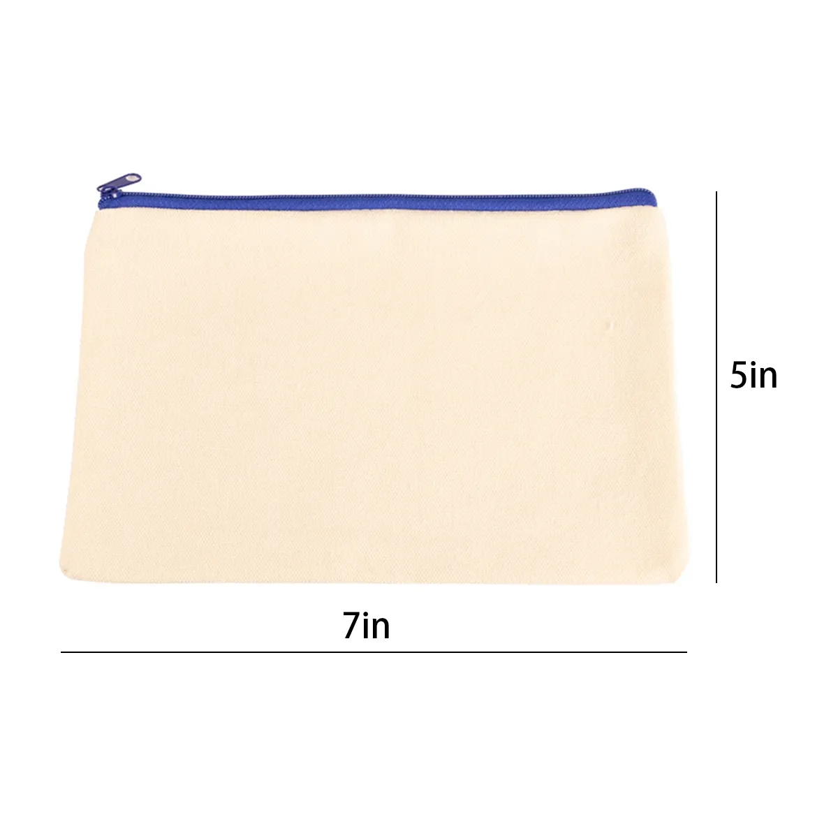 Blank DIY Craft Multipurpose Pencil Case Makeup Bag 5