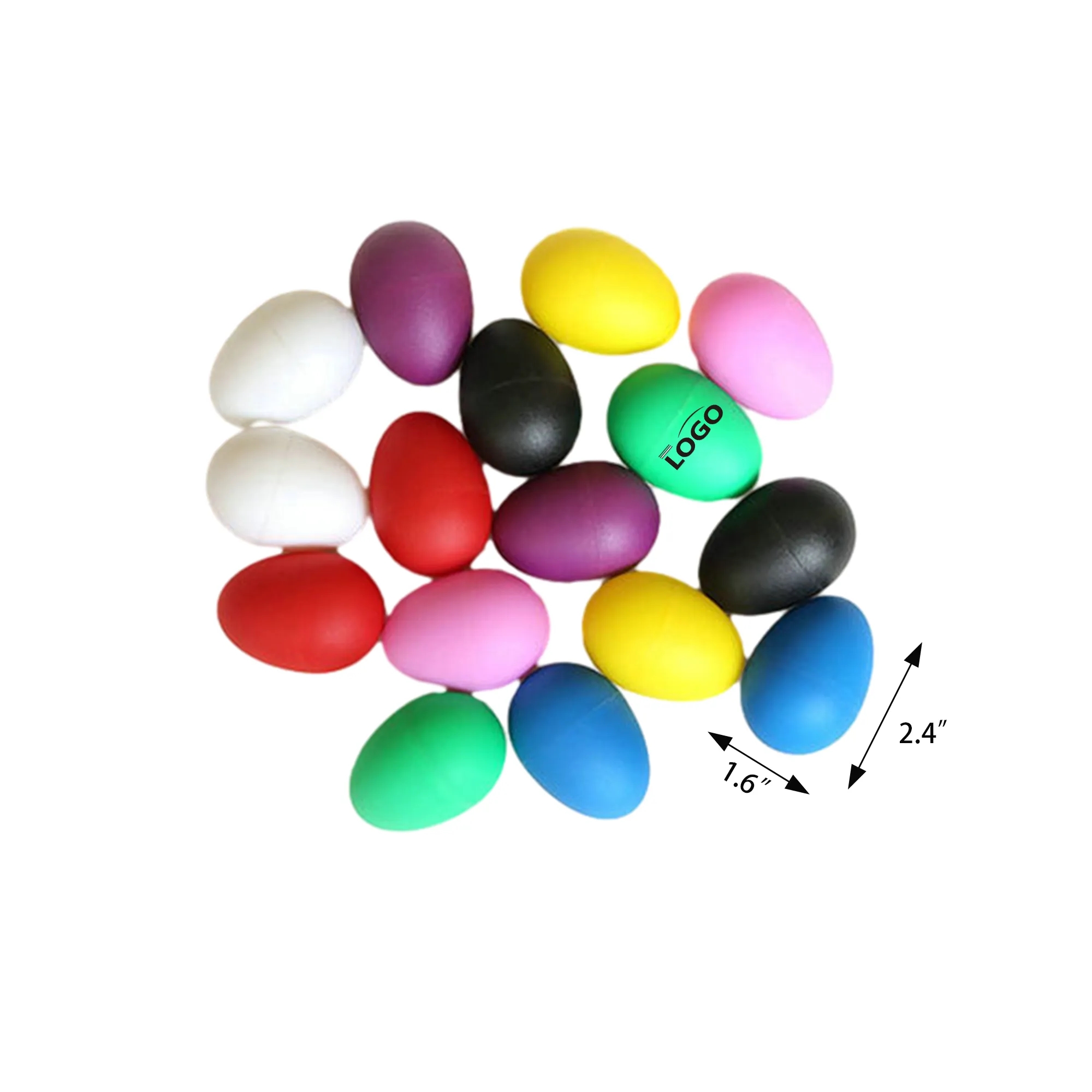 Orff Child Percussion Instrument Frosted Sand Egg MOQ 50PCS 3