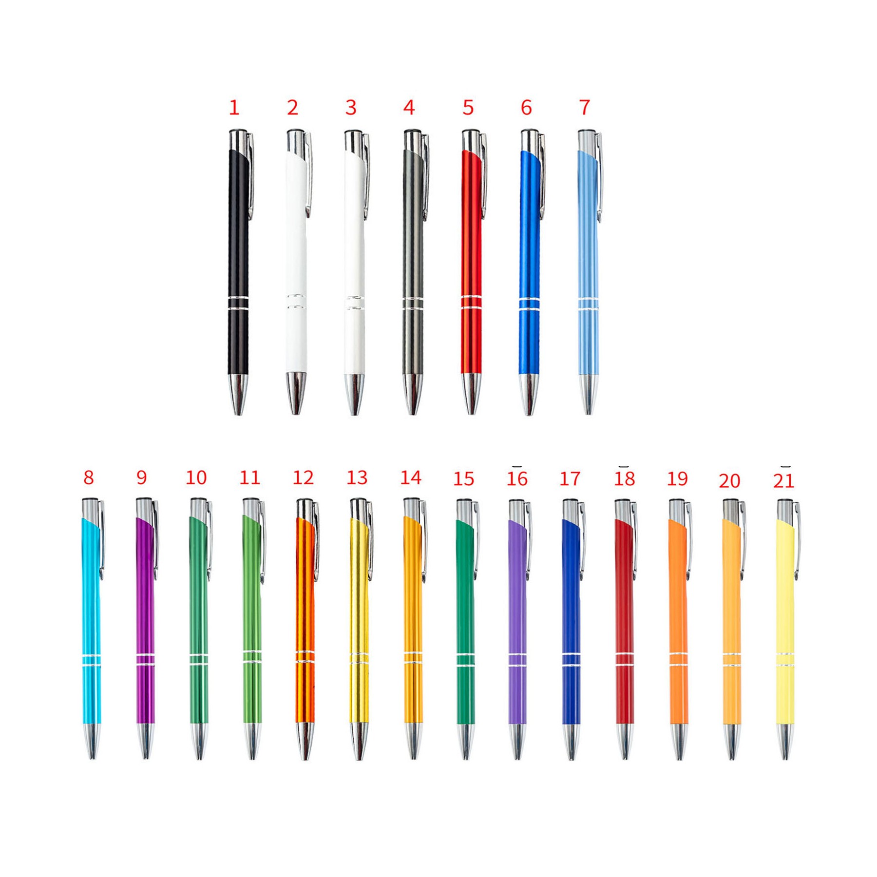 Aluminum Ballpoint Pens 2
