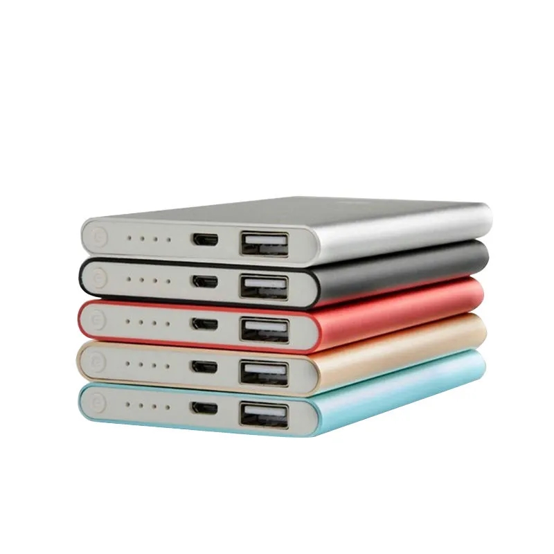 Stock & Quick Ship 5000mah Slim Metal Charger w/ Custom Logo 1