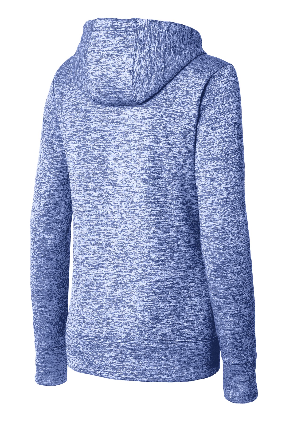 Sport-Tek Women's PosiCharge Electric Heather Fleece Hooded Pullover. LST225, custom hoodie or sweatshirt with logo imprint 5