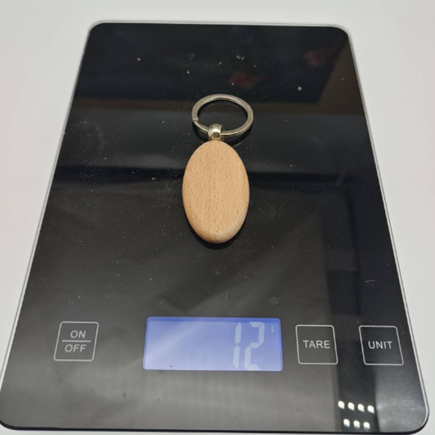 Laserable Leatherette/Metal Keychain 4