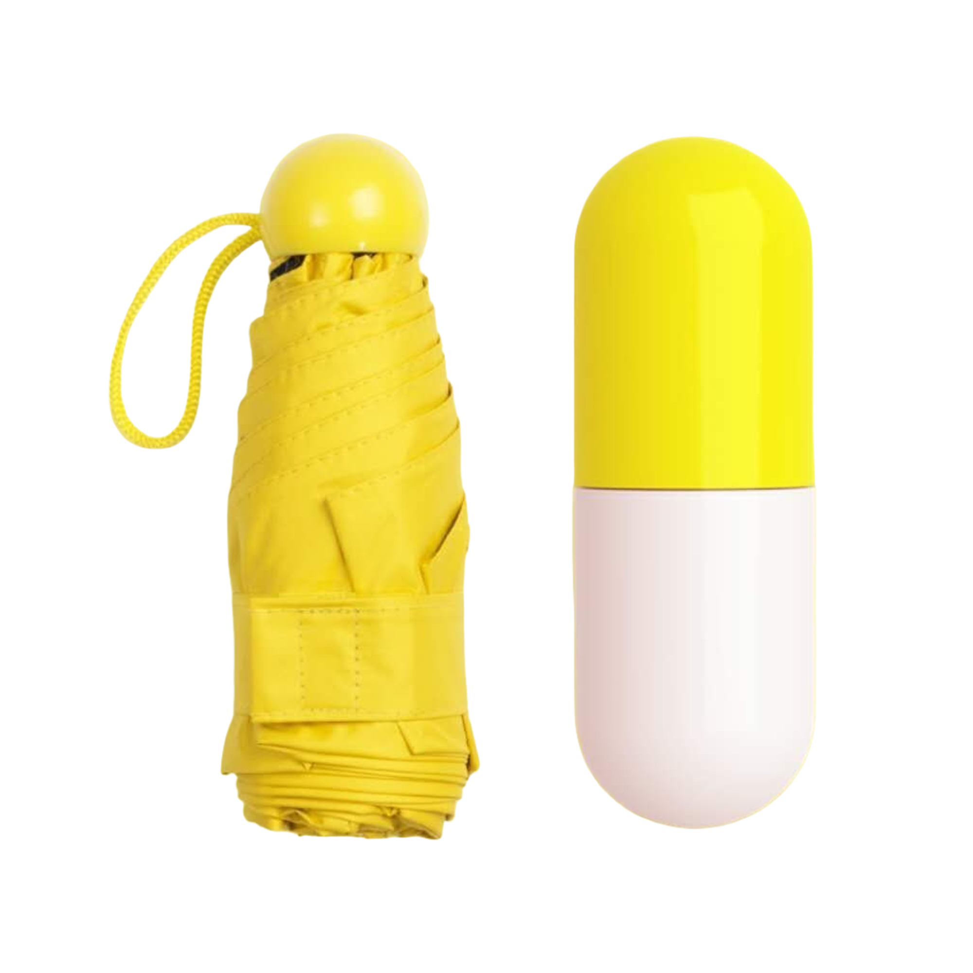 Mini Capsule Case Travel Umbrella 33" Length X 33" Width X 21" Height 6