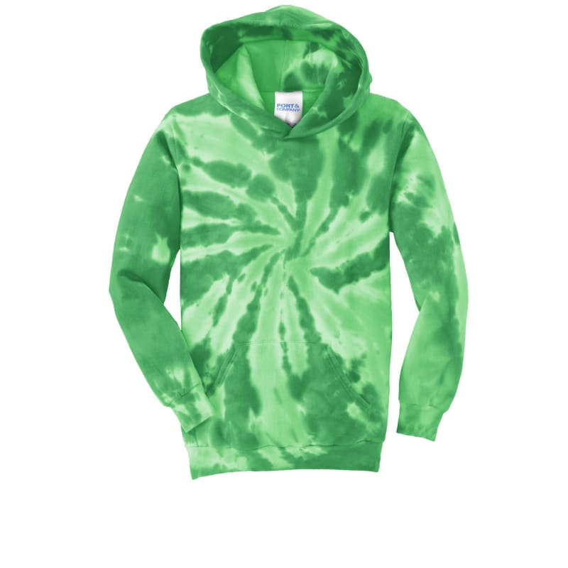 Port & Company Youth Tie-Dye Pullover Hooded Sweatshirt. 14