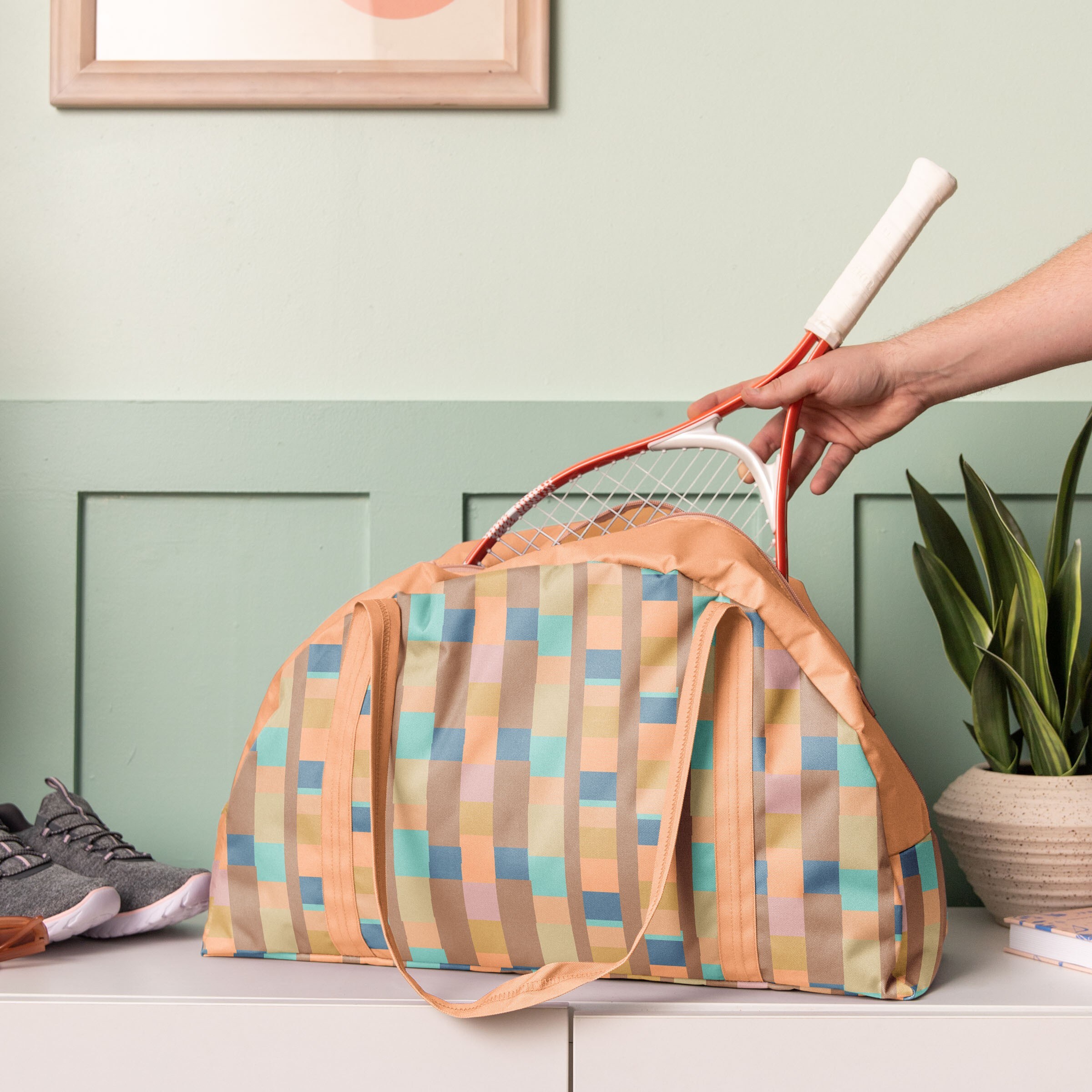 SOMEWHERE TOTE - 4CP POLY