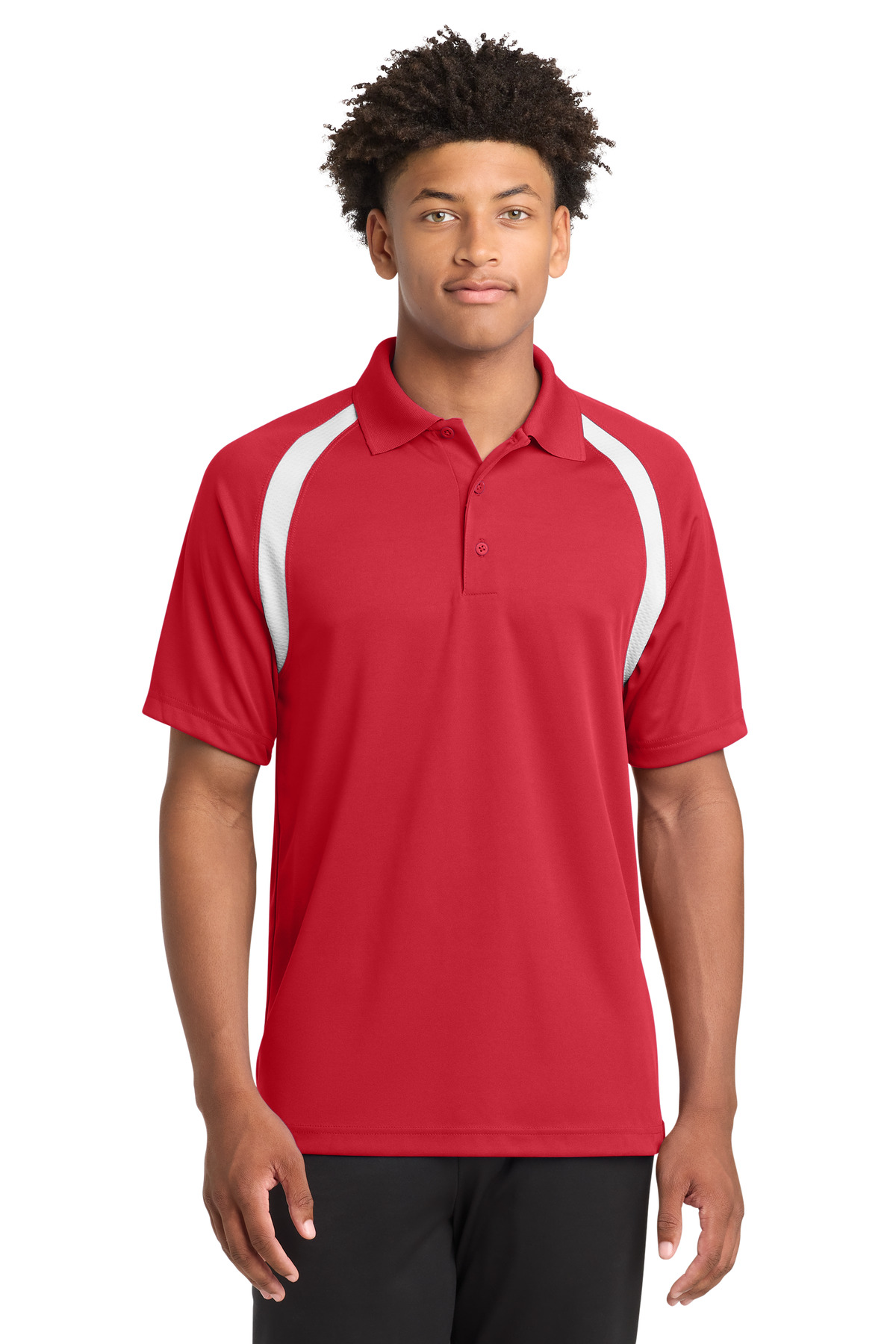 Sport-Tek Dry Zone Colorblock Raglan Polo. T476 20