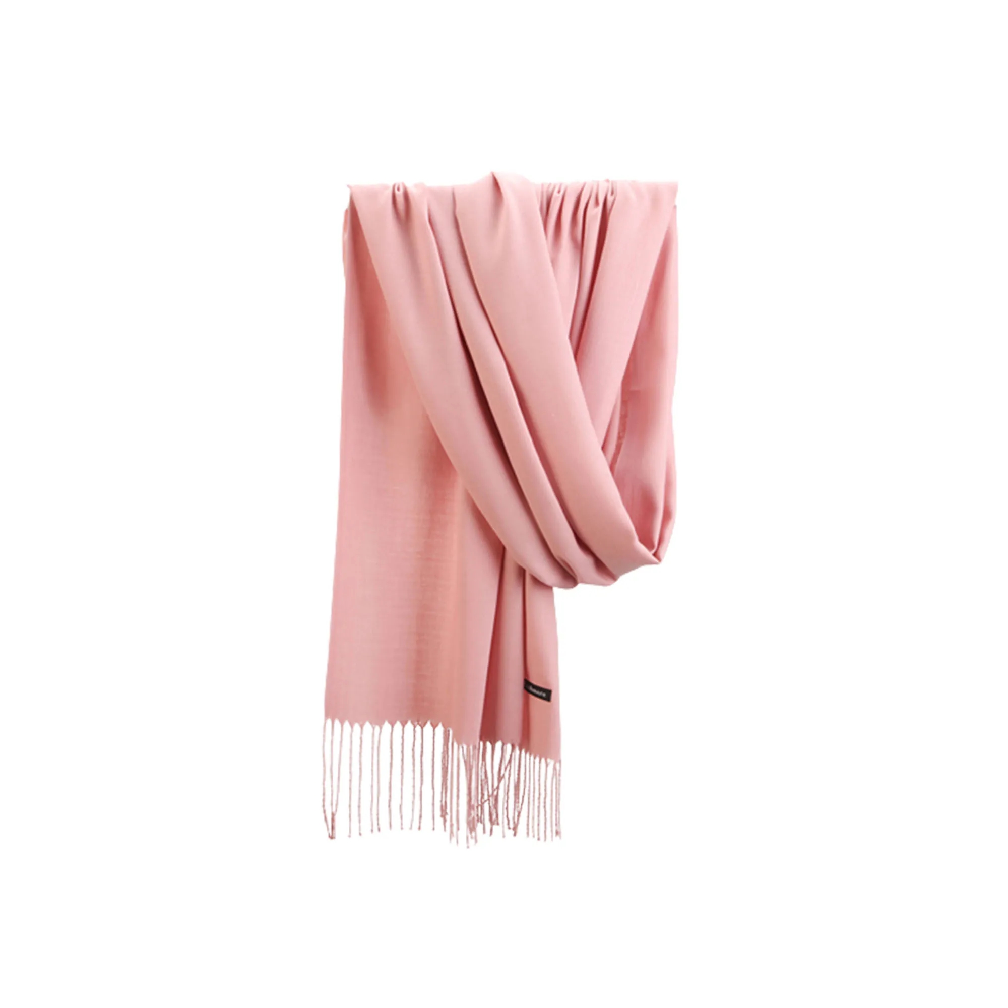 Cashmere Pashmina Woven Scarf With Fringes 4
