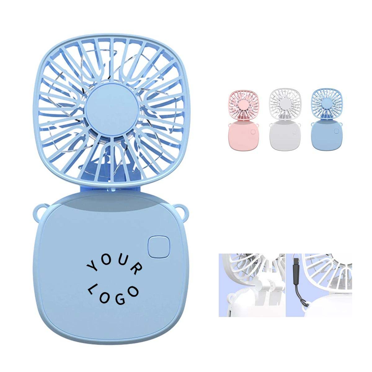 Lightweight Travel Neck Fan with Adjustable Angles 2