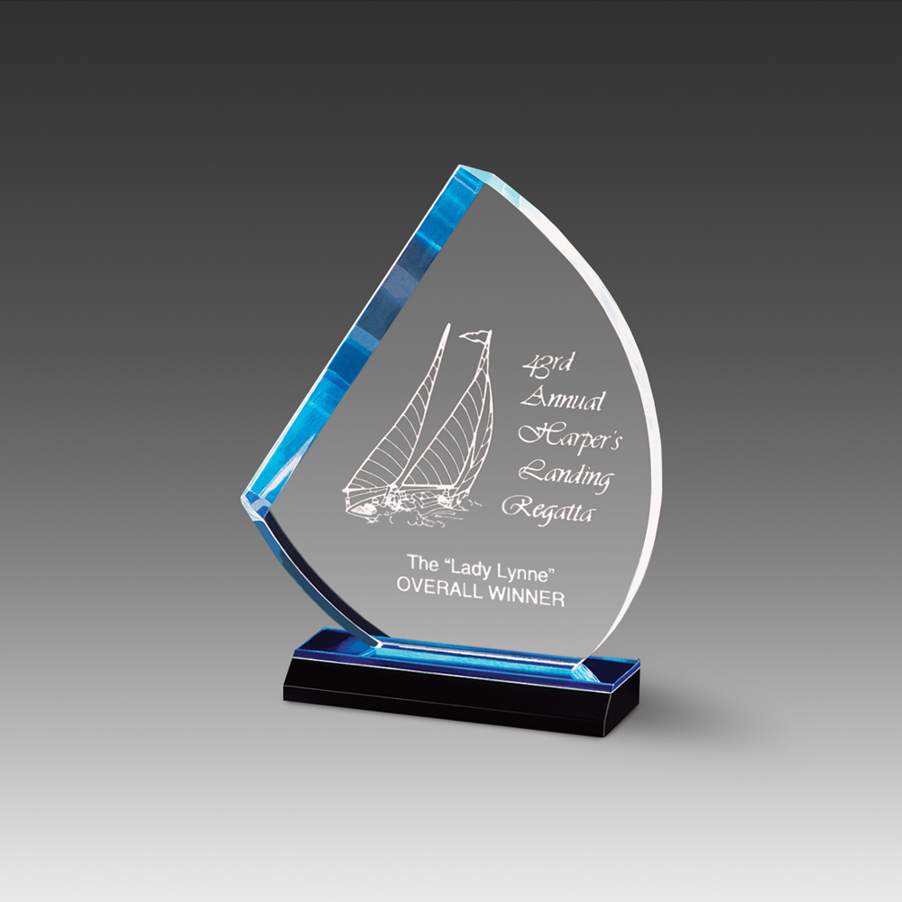 Reflections Sail Award (5"x8") 1