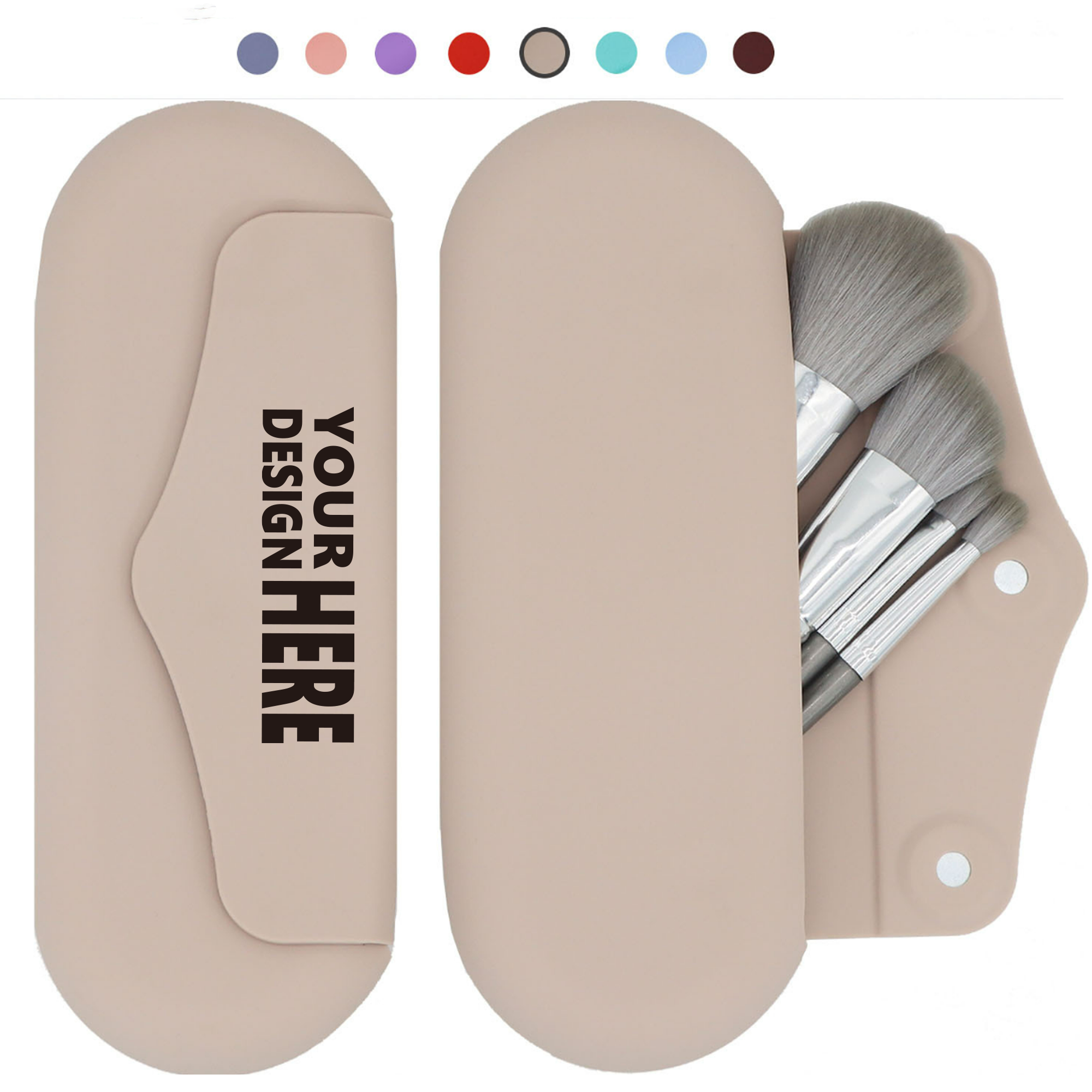 Cosmetic Tool Silicone Storage Holder 2