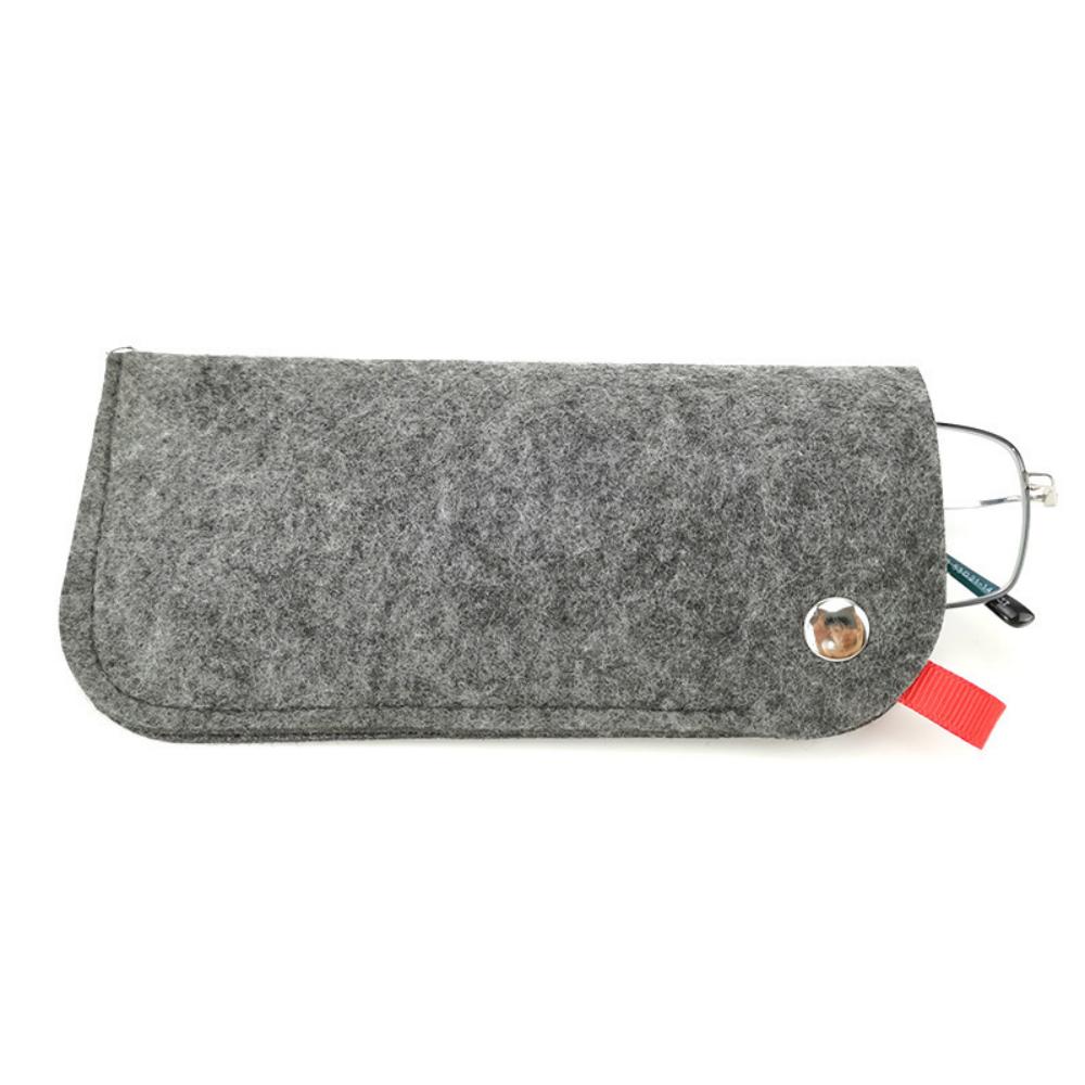 Minimalist Wool Felt Eyeglasses Case 4