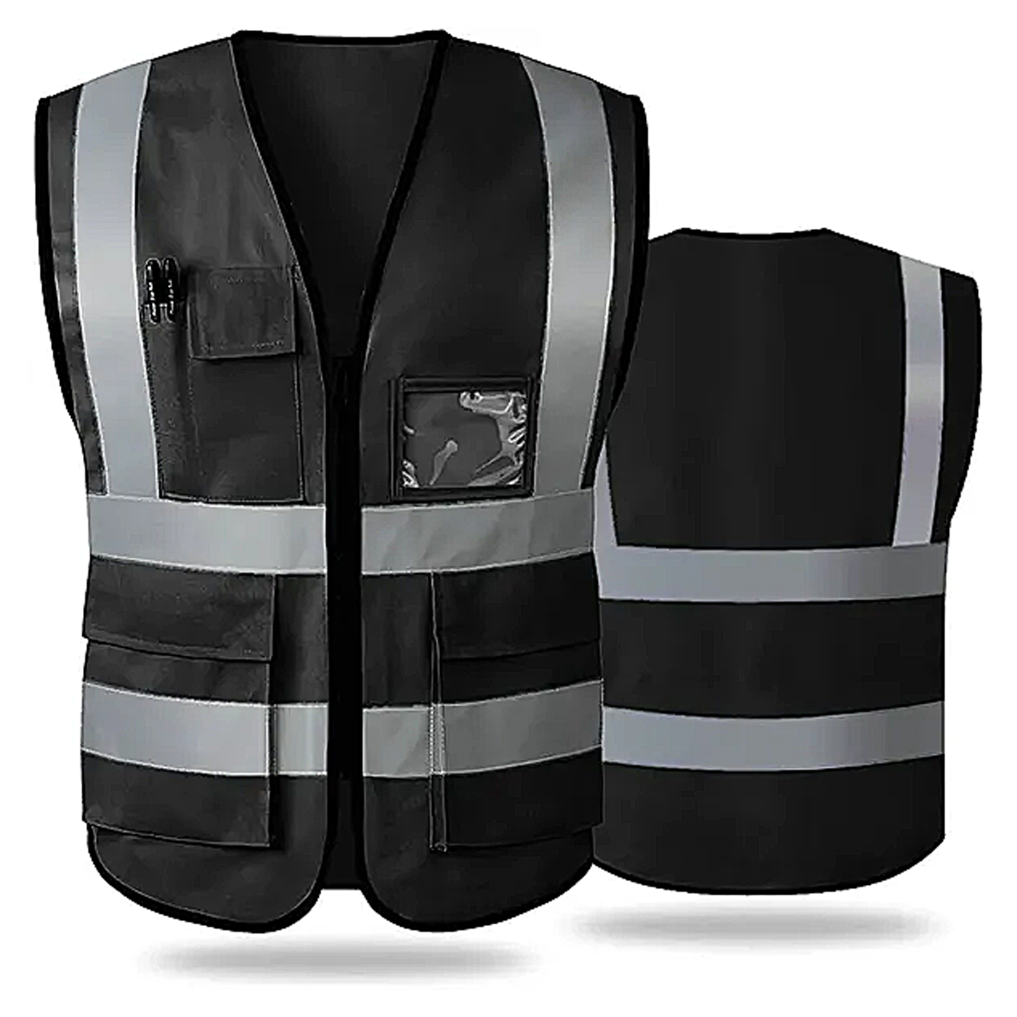 MOQ 50 Volunteer Safety Vest ?C Reflective & Bright 5