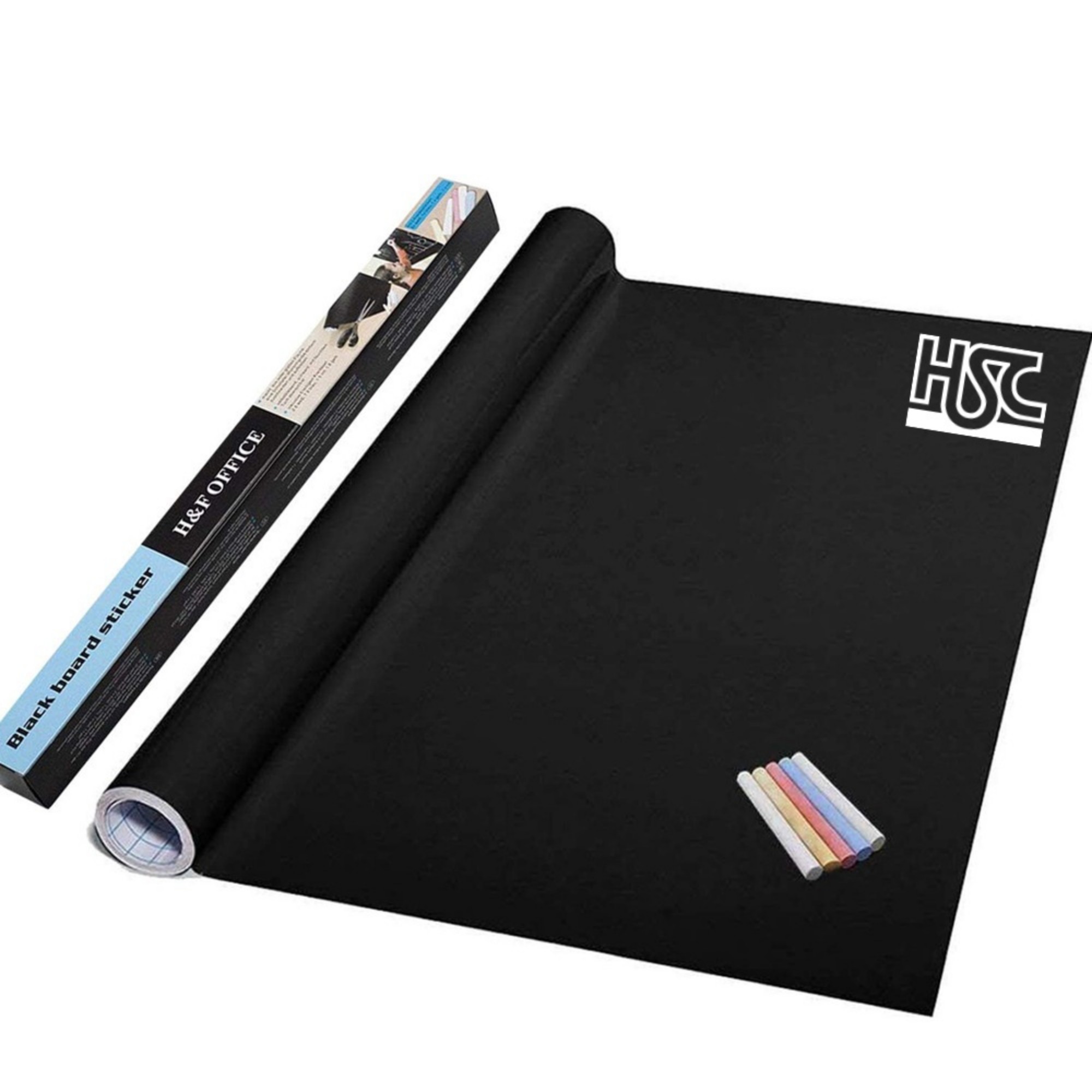 80x18" Self-Adhesive Blackboard Wall Roll