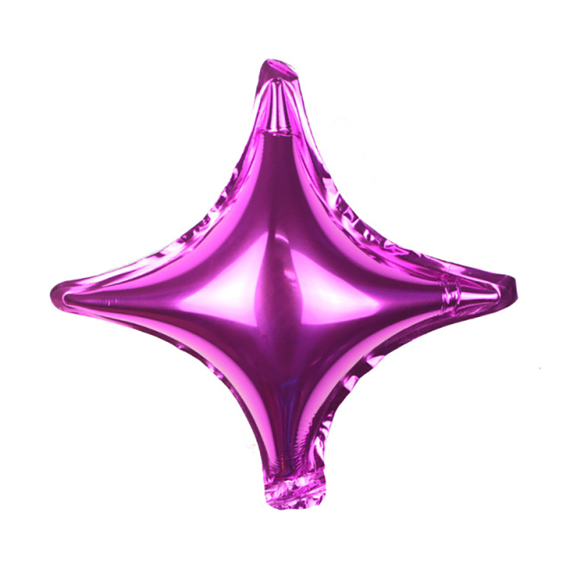 26 Inch Small Four-pointed Star Aluminum Film Balloon 2