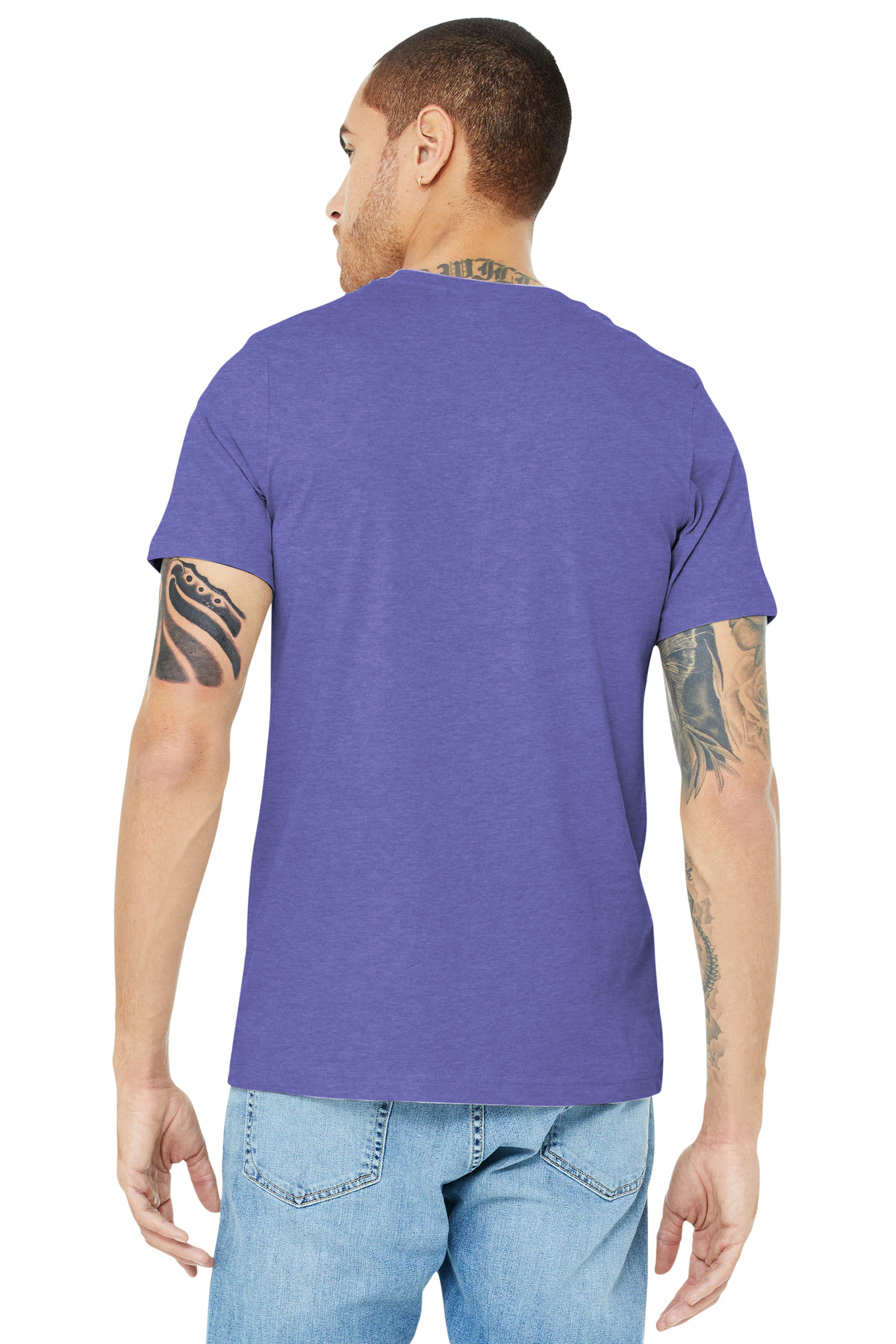 BELLA+CANVAS® Unisex Heather CVC Short Sleeve Tee 26