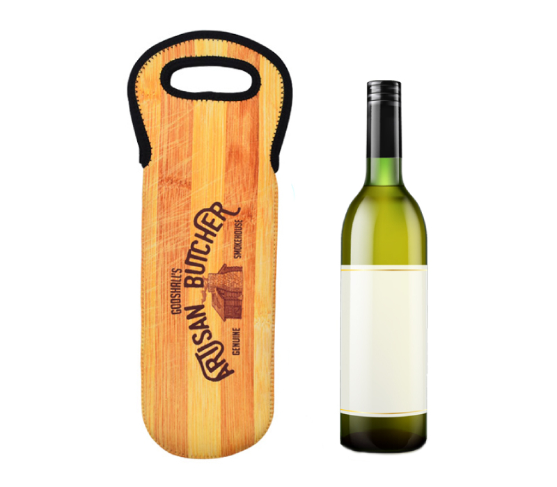 Neoprene Wine Bottle Cooler, custom koozie with logo imprint 5