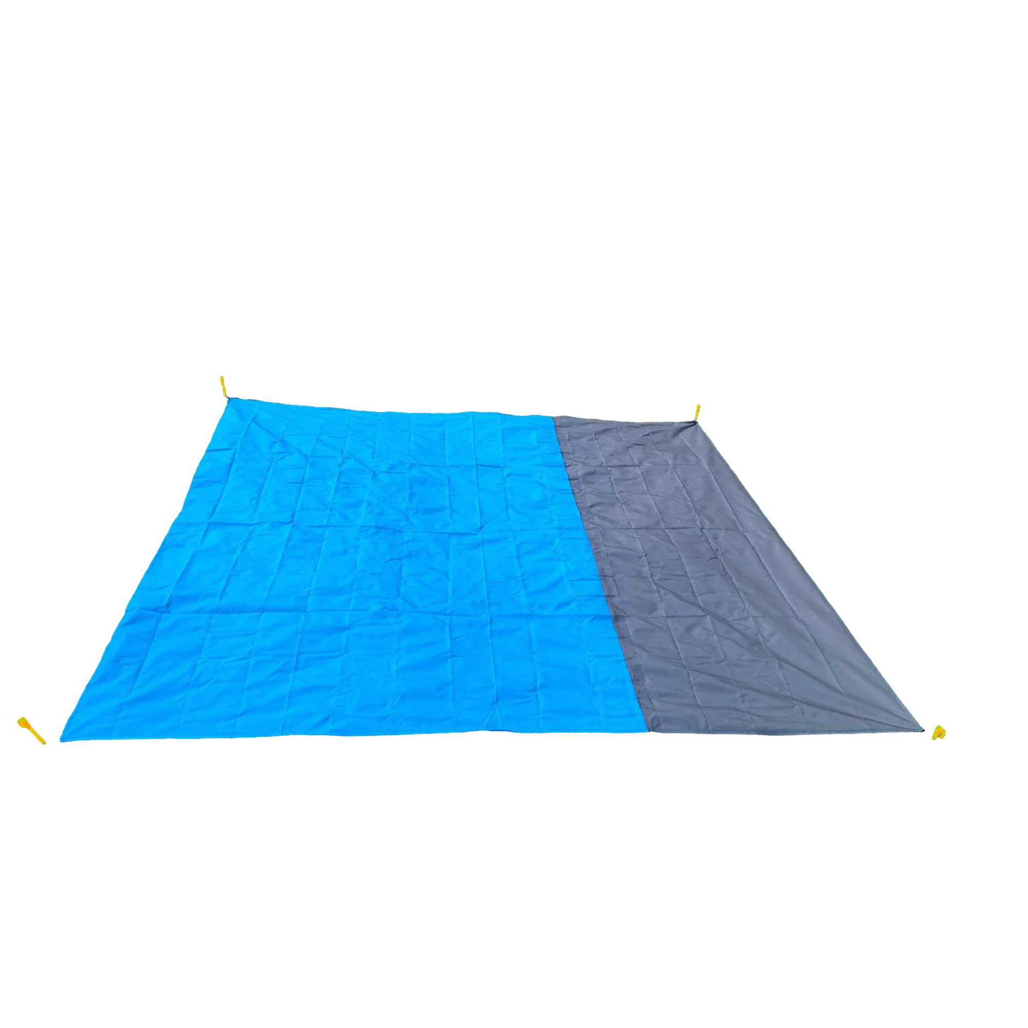 Sandproof Beach Blanket 79" x 57" With Stakes And Bag 2