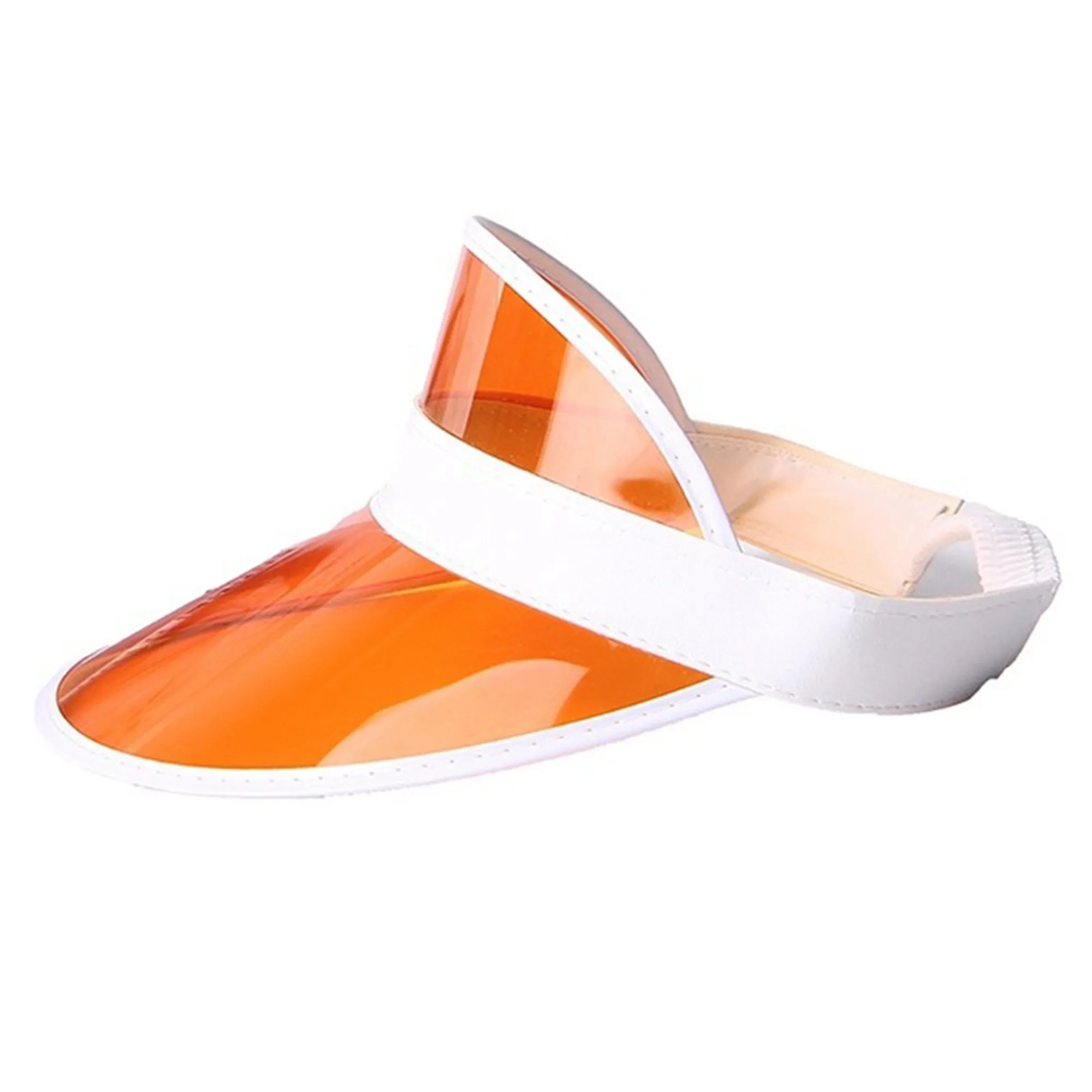 Unisex PVC Sun Visor Cap 5