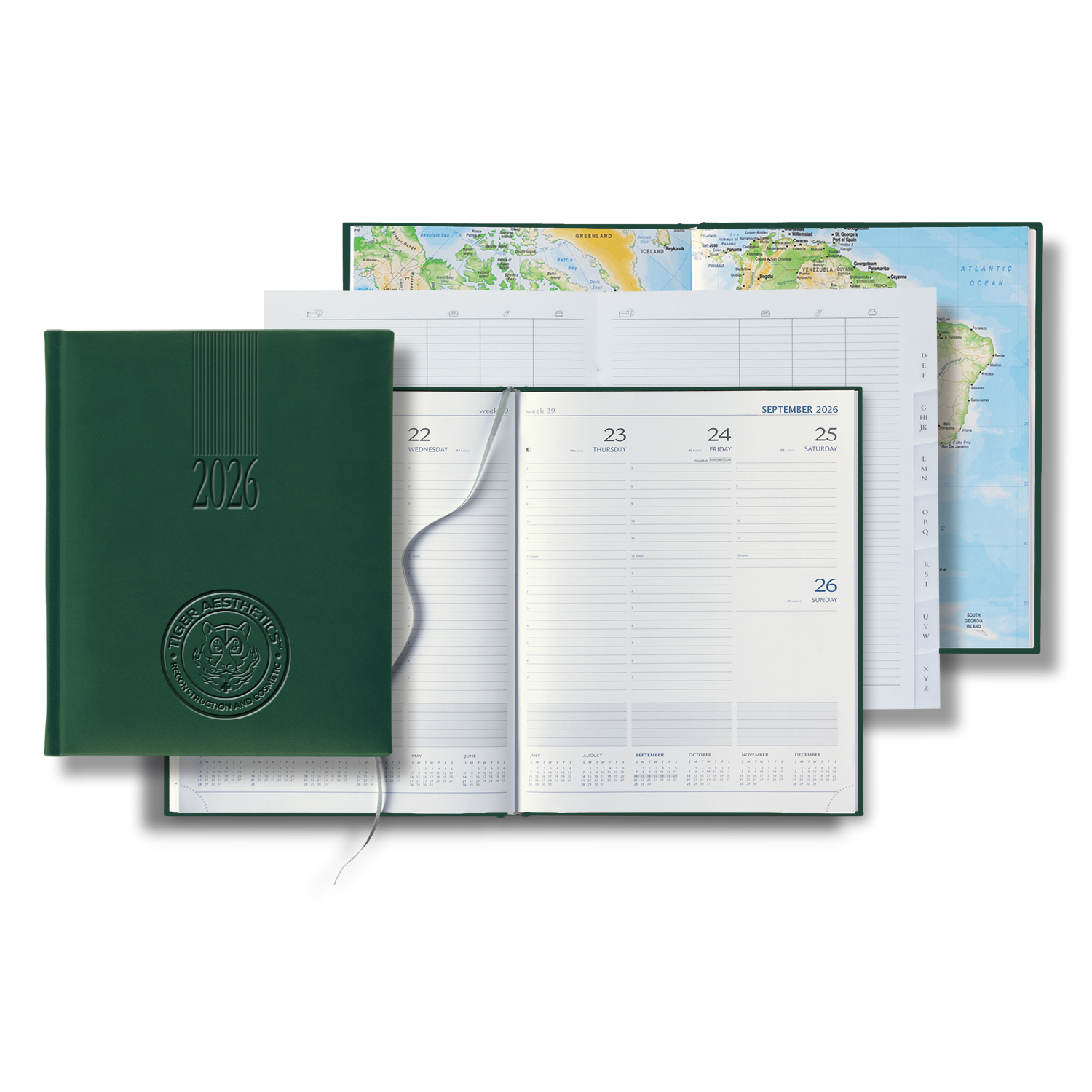 Castelli Tucson Grande Desk White Page Weekly Diary 4