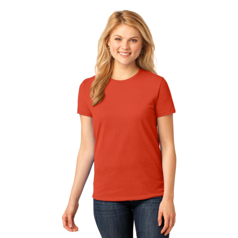 Port & Company Women's Core Cotton Tee. 95