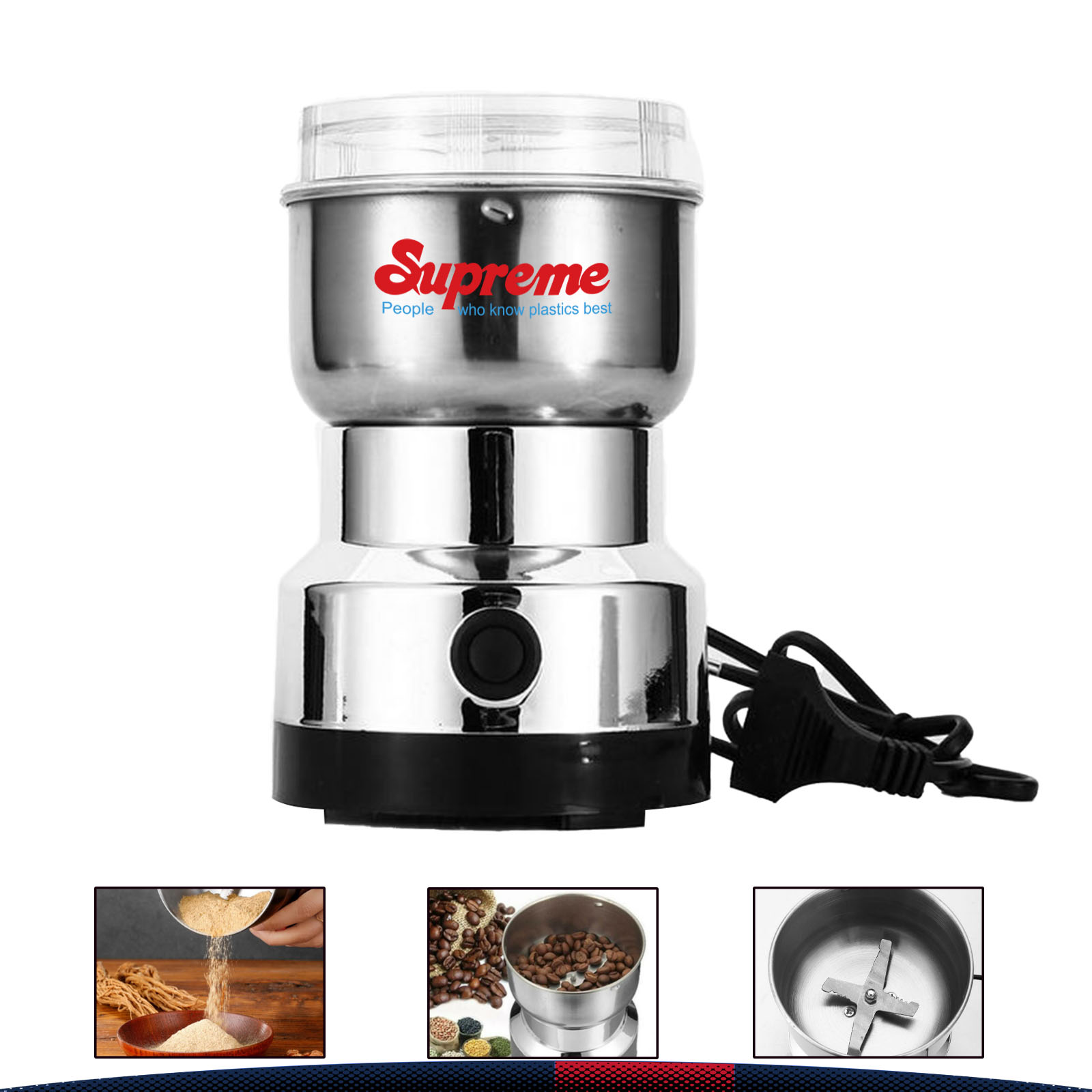 Tinz Electric Coffee Grinder 3