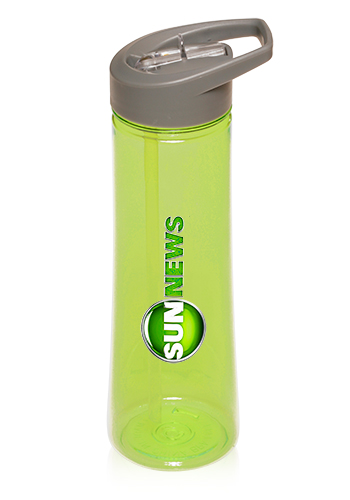 22 oz. Plastic Sports Water Bottles with Drink Spout 6