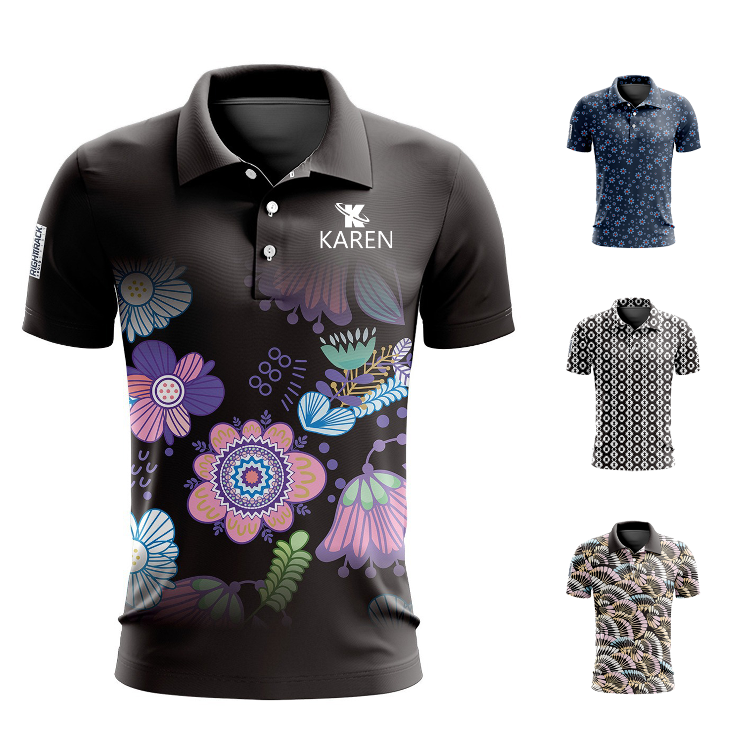 Standout Performance Short Sleeve Golf Apparel Polo Shirt 1