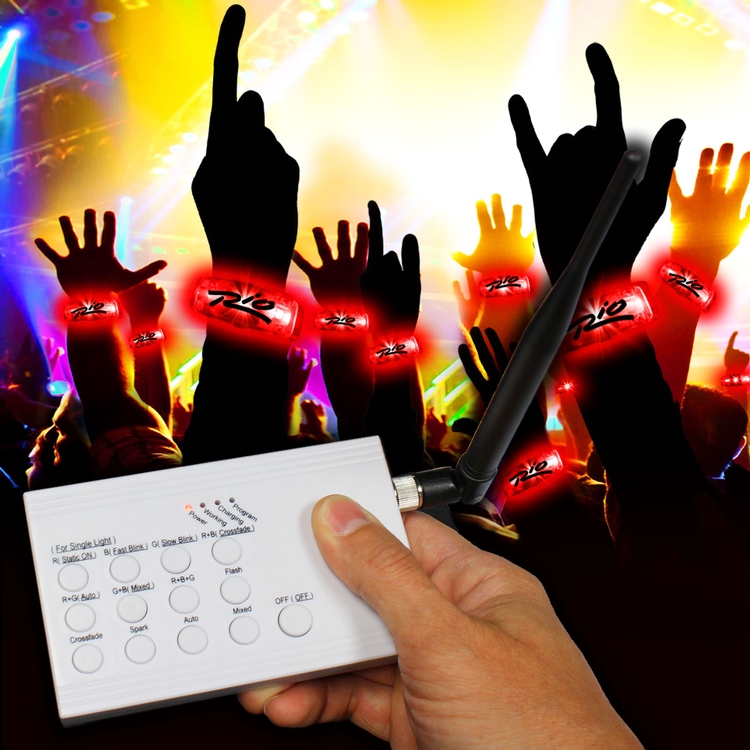 Flashing RF Concert Bracelet 3