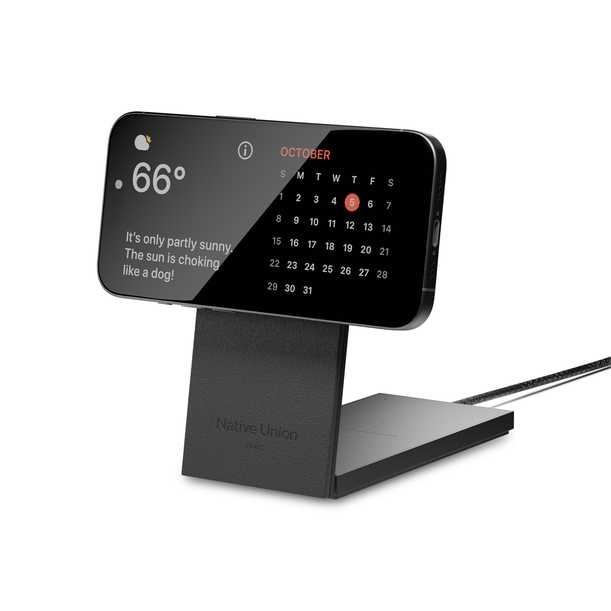 Native Union Rise 2-IN-1 Qi2 Wireless Charger 2