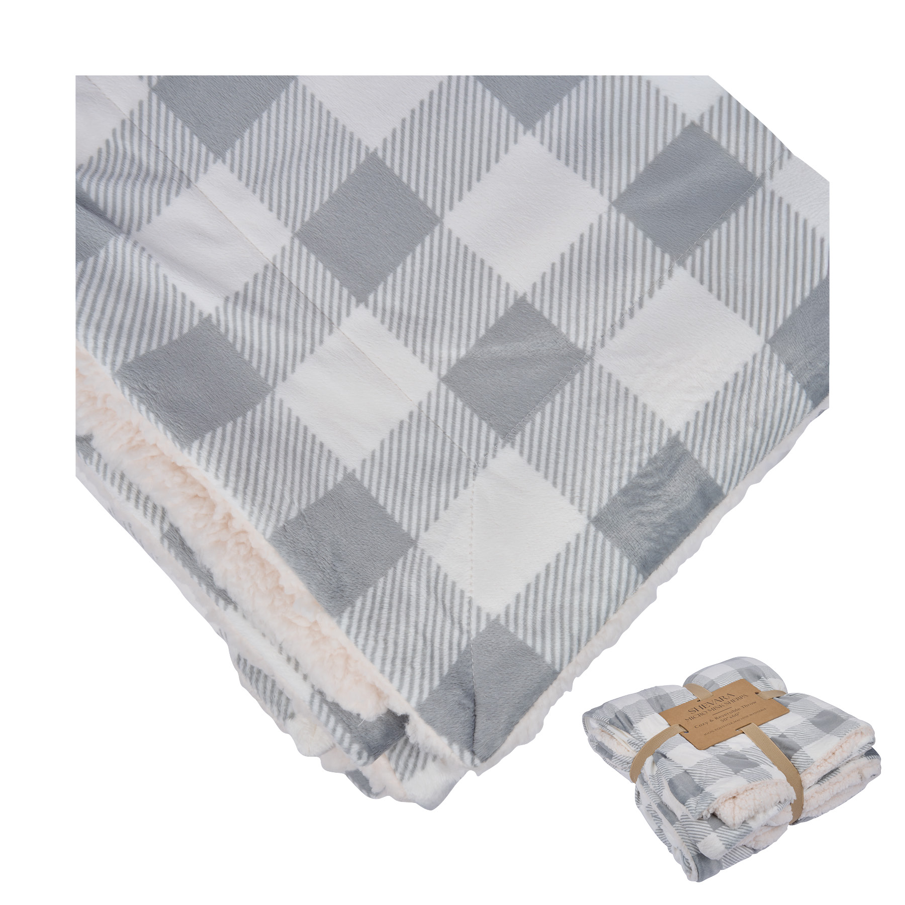 Brookline Micro Mink Sherpa Blanket 29