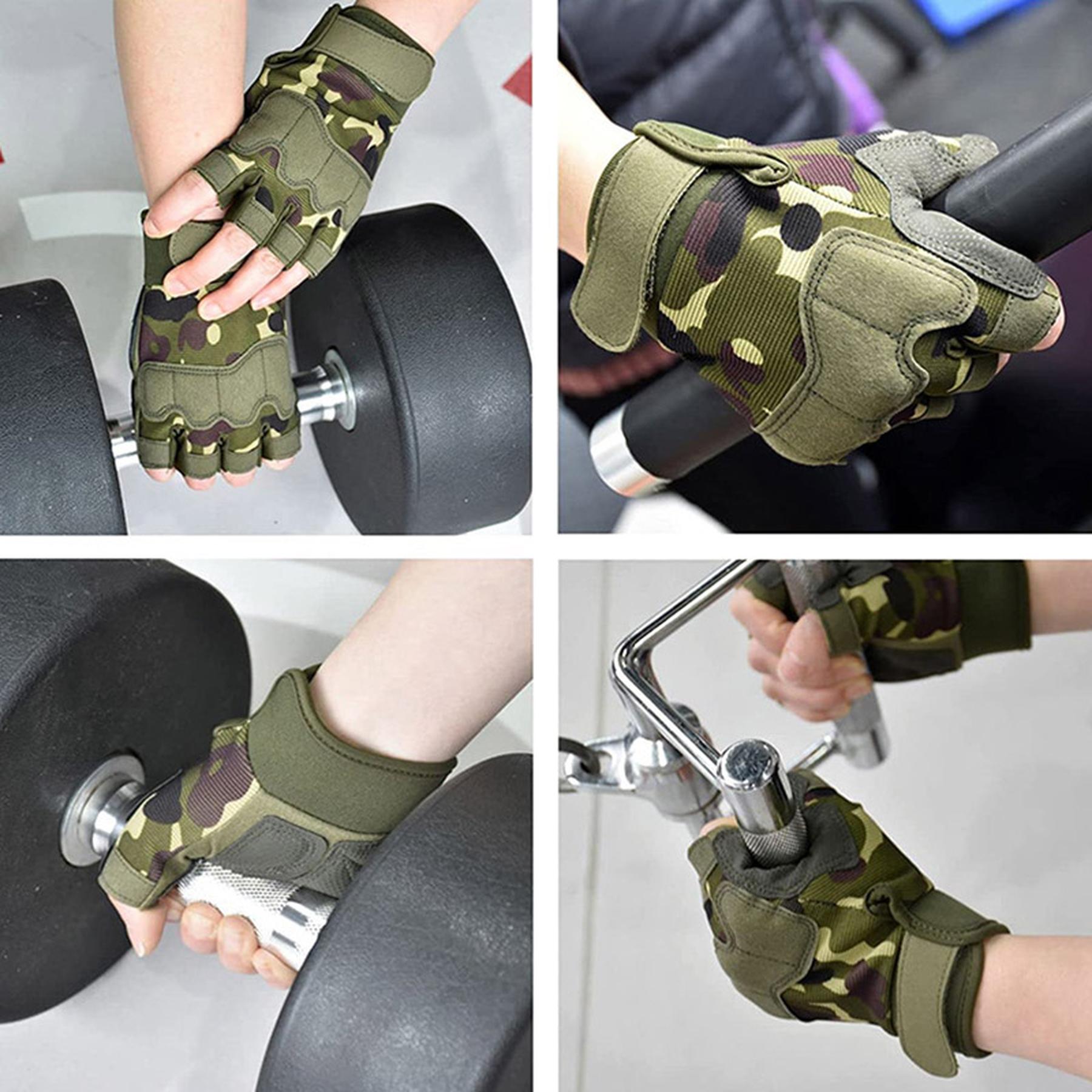 Protective Half Finger Gloves 5