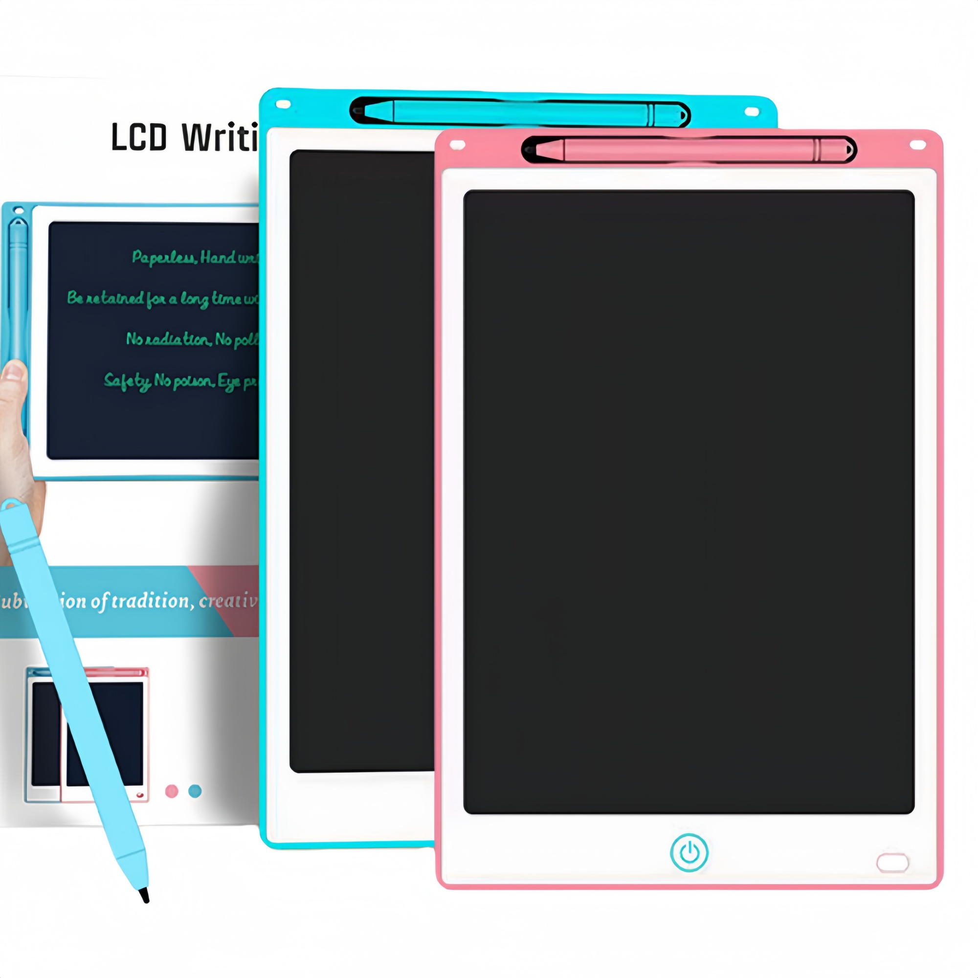 Portable Kids LCD Writing Tablet With Storage Pen 2