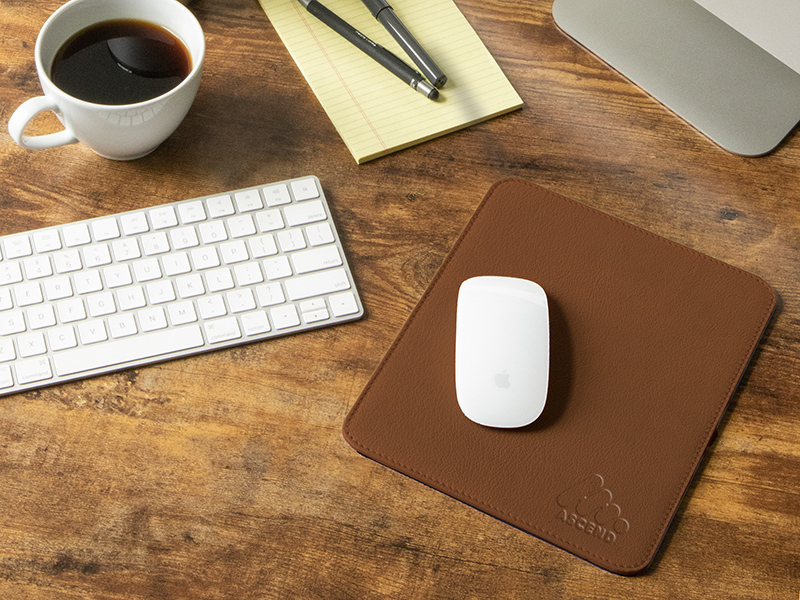 Real Leather Mouse Pad
