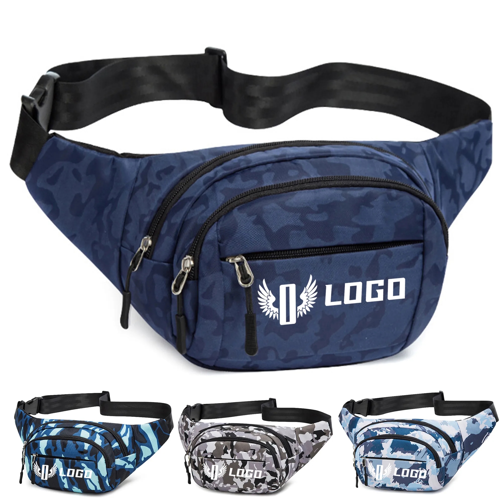 Camo Waist Bag Fanny Pack 2
