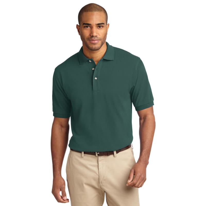 Port Authority Heavyweight Cotton Pique Polo. 16
