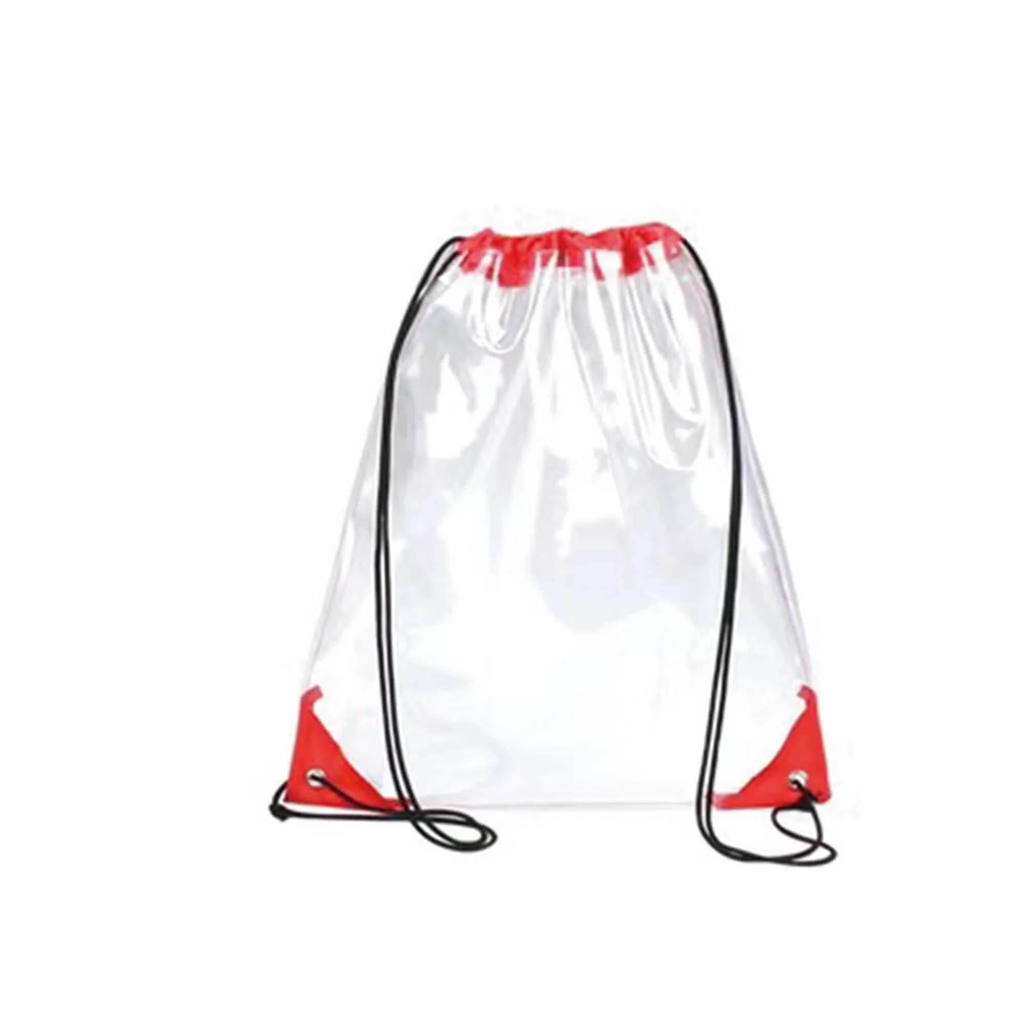 Clear PVC Drawstring Bag 2