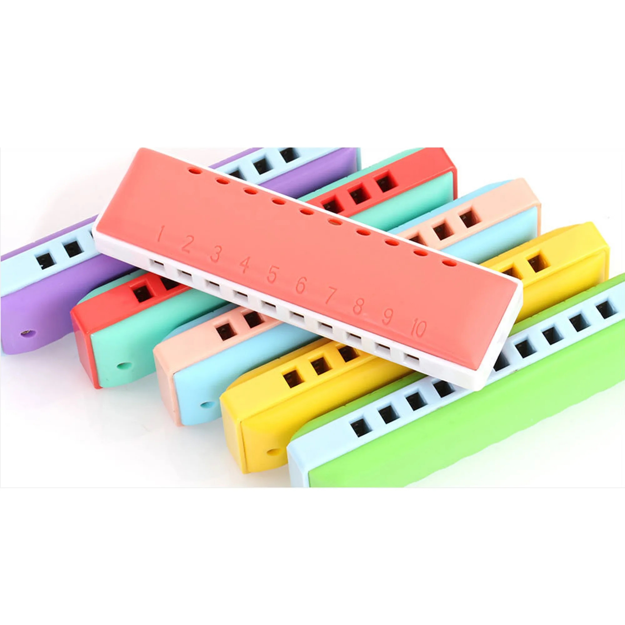10 Hole C Key Diatonic Blues Harmonica For Kids 6